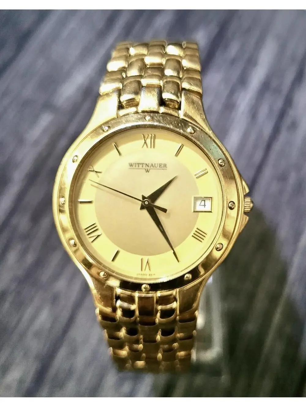 Rare Vintage Retro Wittnauer JV8223-9514‎ Swiss Mens Watch